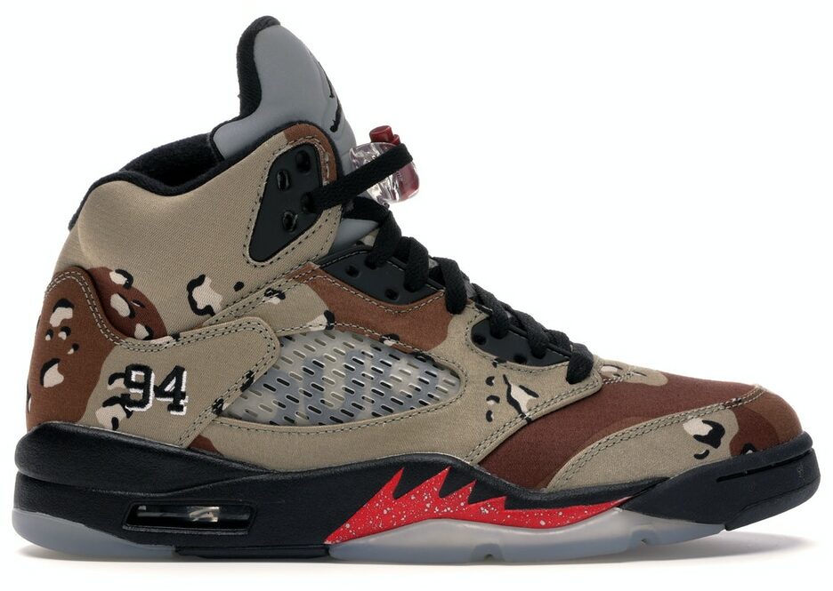 AIR JORDAN 5 X SUPREME “DESERT CAMO”