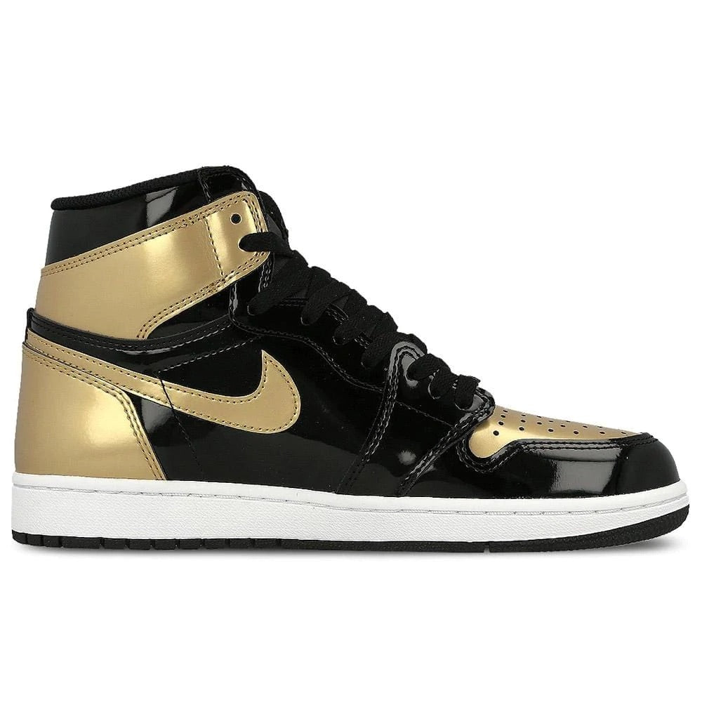 Limited stock available! Don't miss your chance to cop the highly-anticipated Air Jordan 1 Retro High OG 'NRG Gold Toe'. Shop now and experience the perfect combination of style, comfort, and performance.